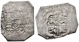 Philip V (1700-1746). 8 reales. 1709. Madrid. J. (Cal-1334). Ag. 26,73 g. Very rare. Almost VF/VF. Est...850,00. 

Felipe V (1700-1746). 8 reales. 1...