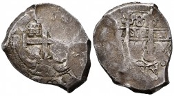 Louis I (1724). 8 reales. 1726. Potosí. Y. (Cal-49). (Cy-10125). Ag. 27,74 g. Double date. Carelessly struck. Very rare. VF. Est...600,00. 

Luis I ...