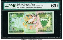 Bahrain Monetary Agency 10 Dinars 1973 Pick 9a PMG Gem Uncirculated 65 EPQ. 

HID09801242017

© 2020 Heritage Auctions | All Rights Reserved