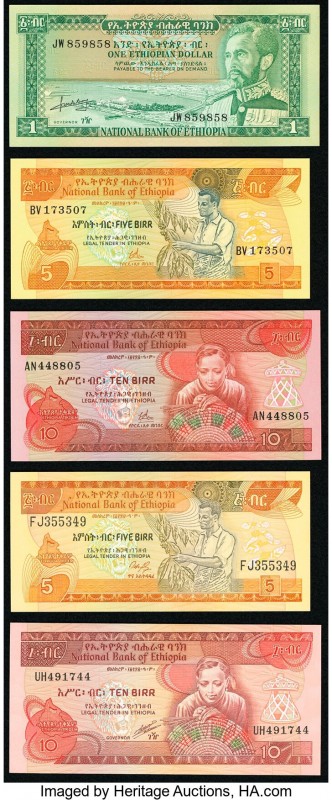 Ethiopia Group Lot of 10 Examples Crisp Uncirculated. 

HID09801242017

© 2020 H...