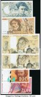 France Group Lot of 6 Examples Crisp Uncirculated. 

HID09801242017

© 2020 Heritage Auctions | All Rights Reserved
