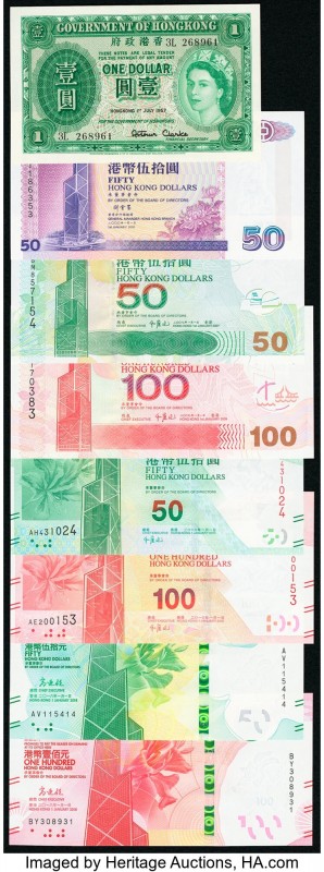 Hong Kong Group Lot of 8 Examples Crisp Uncirculated. 

HID09801242017

© 2020 H...