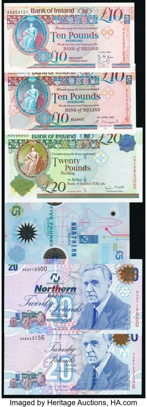 Ireland Group Lot of 6 Examples Crisp Uncirculated. 

HID09801242017

© 2020 Her...