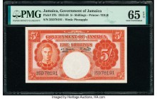 Jamaica Government of Jamaica 5 Shillings 1.3.1953 Pick 37b PMG Gem Uncirculated 65 EPQ. 

HID09801242017

© 2020 Heritage Auctions | All Rights Reser...