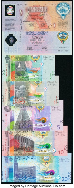 Kuwait Group Lot of 7 Examples Crisp Uncirculated. 

HID09801242017

© 2020 Heri...