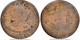 Lower Canada copper "Vexator" 1/2 Penny Token (1811) AG3 Brown NGC Br-558, VC-2A1, 5.90gm. Plain edge. Weak, but visible bust, with some legend. The f...