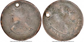 Lower Canada copper "Vexator" 1/2 Penny Token 1811 VF Details (Holed) NGC, Br-559, VC-3A1. 2.88gm. Plain edge Thin flan. Holed at 12 o'clock. Bust, Br...