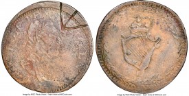Blacksmith Imitation of copper Nova Scotia 1/2 Penny Token ND XF Details (Environmental Damage) NGC, BL-29 (Extremely Rare), Co-361a. Plain edge. Coin...