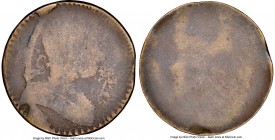 Blacksmith copper 1/2 Penny Token ND Certified as GENUINE by NGC, BL-40, Wo-23. Plain edge. It is impossible to tell if this is BL-40A1, or BL-40A2, a...