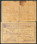 ALFORJA (TARRAGONA). 25 Céntimos y 50 Céntimos. 15 de Junio de 1937. (González: 6180, 6181). Raros. MBC.