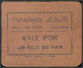 Vale por un kilo de pan de la panadería Jesús, en Villa de Ocón (Logroño). MBC+.