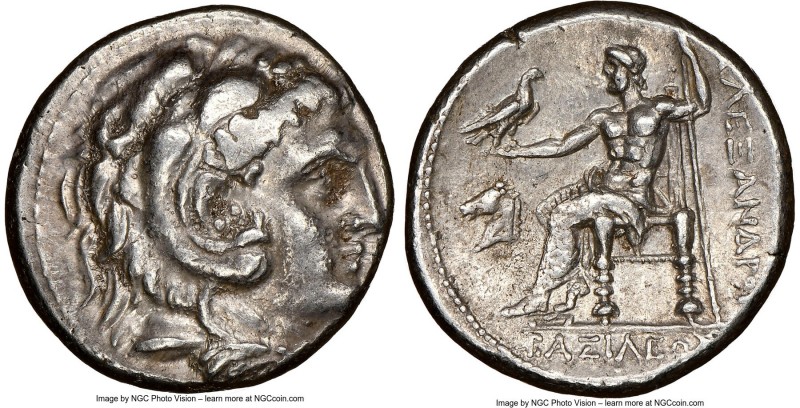 MACEDONIAN KINGDOM. Alexander III the Great (336-323 BC). AR tetradrachm (26mm, ...