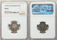 British Colony. George VI Proof 5 Cents 1939 PR67 NGC, KM22. Superior gem and scarce in Proof. 

HID09801242017

© 2020 Heritage Auctions | All Ri...