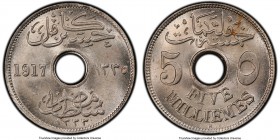 Hussein Kamil 5 Milliemes AH 1335 (1917)-H MS64 PCGS, Heaton mint, KM315. Ex. E .E. Clain-Stefanelli Collection

HID09801242017

© 2020 Heritage A...