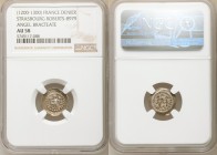 Strasbourg. Anonymous Denier (Angel Bracteate) ND (1200-1300) AU58 NGC, Rob-8979. 

HID09801242017

© 2020 Heritage Auctions | All Rights Reserved...
