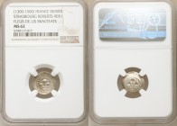 Strasbourg. Anonymous Denier (Fleur-de-Lis Bracteate) ND (1300-1500) MS62 NGC, Rob-9051.

HID09801242017

© 2020 Heritage Auctions | All Rights Re...