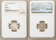 Trier. Karl Kaspar 4 Pfennig 1672 MS62 NGC, KM127.

HID09801242017

© 2020 Heritage Auctions | All Rights Reserved