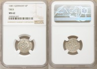 Trier. Johann Hugo 4 Pfennig 1681 MS62 NGC, KM138.

HID09801242017

© 2020 Heritage Auctions | All Rights Reserved