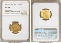 George III gold 1/2 Sovereign 1817 AU58 NGC, KM673, S-3786. 

HID09801242017

© 2020 Heritage Auctions | All Rights Reserved
