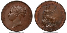 Victoria Penny 1858 AU58 Brown PCGS, KM739, S-3948, Without WW on truncation. 

HID09801242017

© 2020 Heritage Auctions | All Rights Reserved