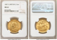 Victoria gold 2 Pounds 1887 MS61 NGC, KM768, S-3865. AGW 0.4710 oz.

HID09801242017

© 2020 Heritage Auctions | All Rights Reserved