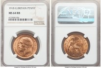 George V Penny 1918 MS64 Red and Brown NGC, KM810, S-4051. A near-gem specimen of appreciable quality.

HID09801242017

© 2020 Heritage Auctions |...