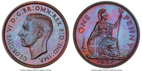 George VI Proof Penny 1937 PR66 Brown PCGS, KM845, S-4114. Luminescent sky-blue toning. 

HID09801242017

© 2020 Heritage Auctions | All Rights Re...