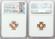 Elizabeth II 5-Piece Certified gold Proof "Sapphire Anniversary Privy" Sovereign Set 2018 PR70 Ultra Cameo NGC, KM-Unl. One of the first 100 struck. T...