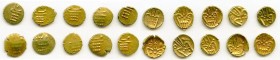 Cochin 10-Piece Lot of Uncertified gold Fanams ND (17th-18th Century) AU, Fr-1504. Average size 7mm. Average weight 0.38gm. Sold as is, no returns.
...