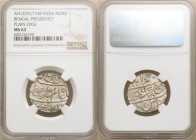 British India. Bengal Presidency 5-Coin Lot of Certified Rupees AH 1229 Year 17/49 (1815) MS63 NGC, Benares mint, KM42. Plain edge. Sold as is, no ret...
