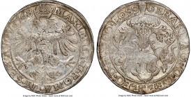 Gerard De Groesbeeck (1564-1580) Rixdaler 1568 XF Details (Cleaned) NGC, Hasselt mint, Dav-8415. With the name and titles of Maximilian II. 

HID098...