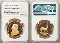 Republic gold Proof Krugerrand 2007 PR69 Ultra Cameo NGC, KM73. AGW 1.0003 oz. 

HID09801242017

© 2020 Heritage Auctions | All Rights Reserved