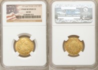 Charles IV gold 2 Escudos 1794 M-MF AU58 NGC, Madrid mint, KM435.1. Honey gold with sangria peripheral toning. 

HID09801242017

© 2020 Heritage A...