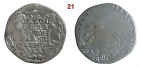CASALE CARLO II GONZAGA (1637-1665) 4 Reali 1662 MIR 358 Mi B