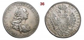 FIRENZE FRANCESCO II DI LORENA (1737-1765) Francescone 1747 MIR 360 g 27,12 • Lieve debolezza di conio sulla corona BB/q.SPL