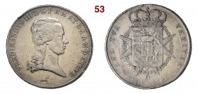 FIRENZE FERDINANDO III DI LORENA (1790-1801) Francescone da 10 Paoli 1791 MIR 58/2 Ag g 27,22 MB+