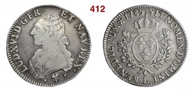 FRANCIA LUIGI XVI (1774-1793) Scudo 1785 Bayonne Ag MB