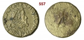 MILANO Peso "DUCATONE DI MILANO", epoca di Filippo IV, corrispondente al mezzo Ducatone. mm 25,2 g 16,00