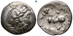 Eastern Europe. Mint in the southern Carpathian region. Maramureș in Transcarpathia circa 300-200 BC. W-Reiter type. "Tetradrachm" AR