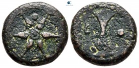 Etruria. Uncertain mint circa 300-200 BC. Uncia Æ