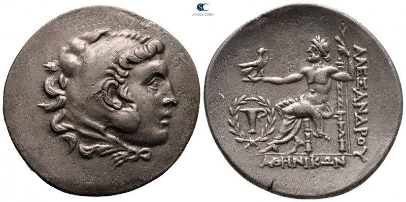 Kings of Macedon. Kyme. Alexander III "the Great" 336-323 BC. Struck ca. 188-170...