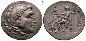 Kings of Macedon. Temnos. Alexander III "the Great" 336-323 BC. Struck circa 188-170 BC. Tetradrachm AR