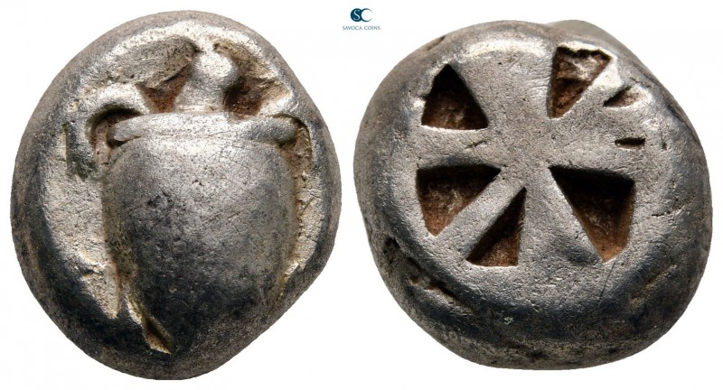 Islands off Attica. Aegina circa 525-500 BC. 
Stater AR

19 mm, 11,79 g

Se...