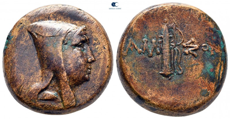 Pontos. Amisos. Time of Mithradates VI Eupator circa 120-63 BC. 
Bronze Æ

25...