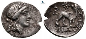 Ionia. Miletos  circa 225-190 BC. Hemidrachm AR