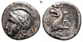 Ionia. Phokaia  circa 387-326 BC. Hemidrachm AR