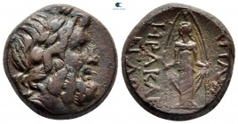 Phrygia. Apameia circa 88-40 BC. HPAKΛEI (Herakle-) and EΓΛO (Eglo-), magistrates. Bronze Æ