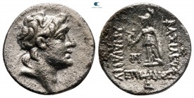 Kings of Cappadocia. Eusebeia-Mazaka. Ariarathes VI Epiphanes Philopator 130-116 BC. Dated RY 4 = 127/126 BC. Drachm AR