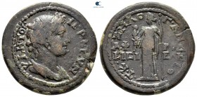 Caria. Aphrodisias. Pseudo-autonomous issue AD 161-169. Ti. Cl. Zelos, magistrate. Bronze Æ