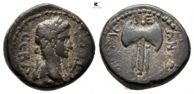 Caria. Aphrodisias-Plarasa. Augustus 27 BC-AD 14. Sozon, magistrate. Bronze Æ